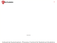 Tablet Screenshot of centurioncontrols.com